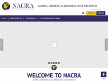 Tablet Screenshot of nacra.net